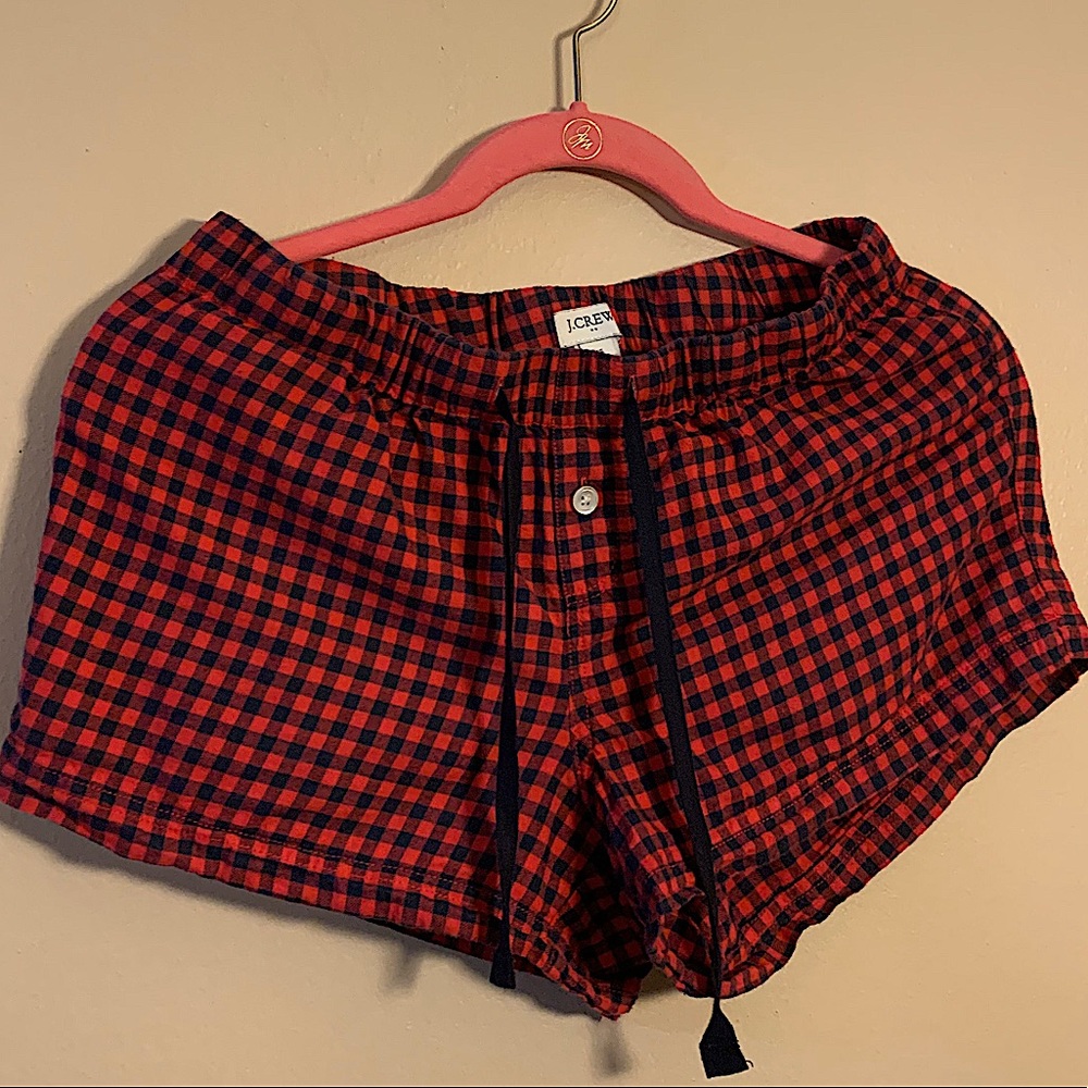 J.Crew Women’s Flannel Pajama Short